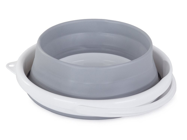Cubo silicona tapa plegable 5l