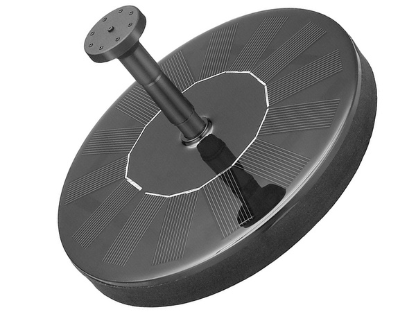 Solar-gartenbrunnenpumpe schwimmteich