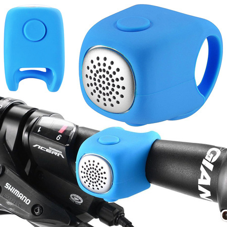 Elektroniskais bicycle ringer clock elektroniskais silpums 120db ūdensizturība pret ūdeni