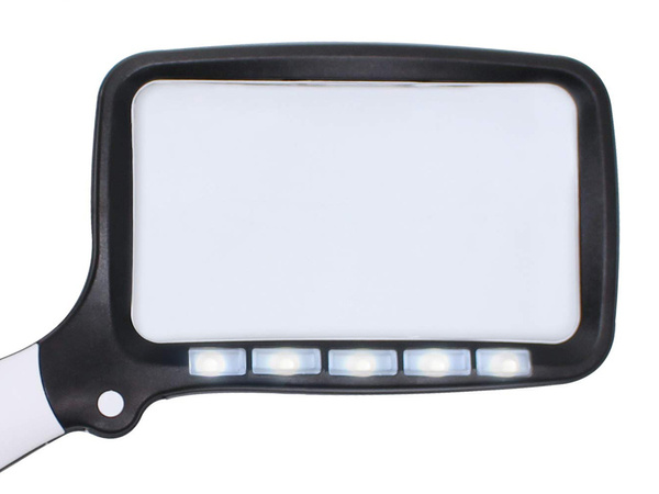 Magnifying glass 3x with led illumination