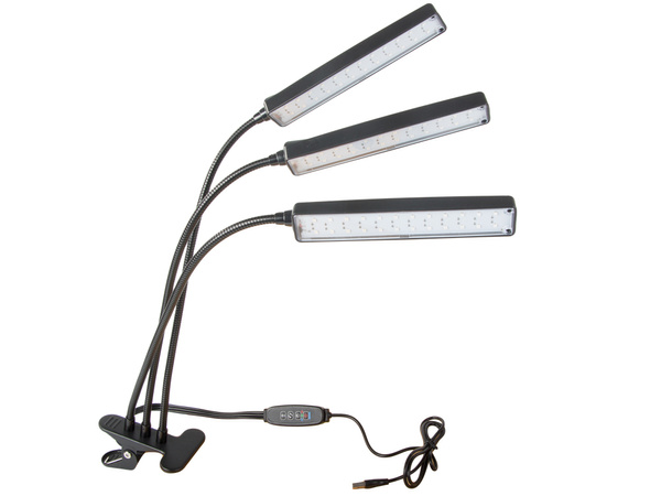 Lampe à led pour plantes panneau de croissance usb lampe de croissance minuterie clip on flowers