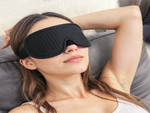 Spánková maska na oči zatemňující maska měkká lepší spánek relaxace