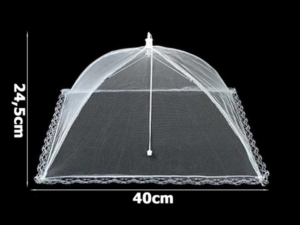 Tinklelis nuo uodų apsaugo maistą vaisius kepsninę nuo vabzdžių 40 cm