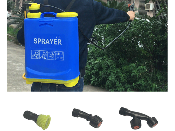 Pulverizador a presión de mochila pulverizador manual de jardín lanza 16l