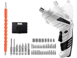 Cordless mini screwdriver set 45 pieces bits usb case