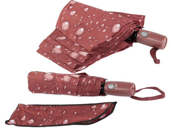 Regenschirm klappschirm automatik damenfaser