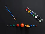 Loominguline maalikomplekt päikesesüsteem hariduslik mudel planeedid 3d