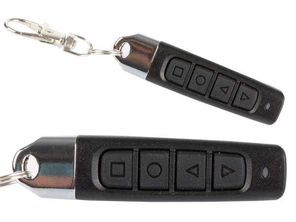 Universal key fob self-copying gate fob