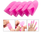 Clips en silicone pour retirer les hybrides, les gels et les acryliques