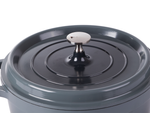 Casserole plateau de cuisson couvercle 4l induction aluminium