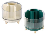 Cosmetics organiser jewellery rotary 360 for make-up brushes casket