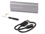 Hdd adaptér box m.2 sata ngff usb 3.1 usb typ-c 2230-2280mm