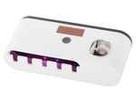 Percha esterilizador uv para cepillos de dientes dispensador
