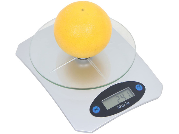 Măsuță electrică de bucătărie din sticlă 5 kg / 1g lcd