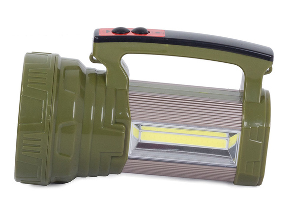 Searchlight power bank solar led xm-l l2 cob
