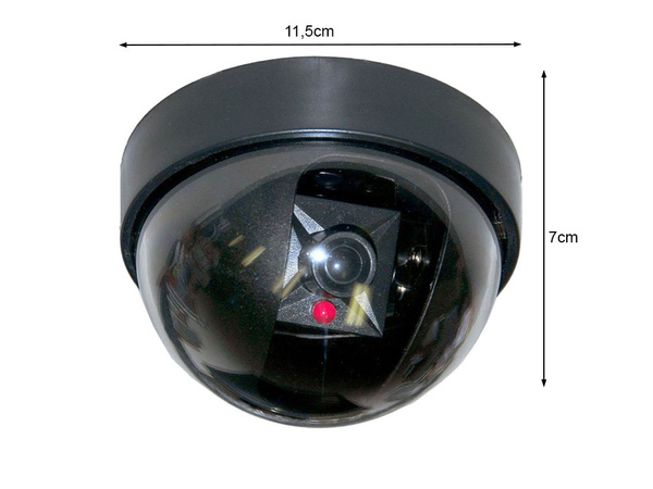 Dummy cctv kamera kamera dome dióda