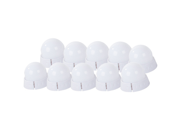 Led tualetes galds spogulis gaismas make-up komplekts 10gab