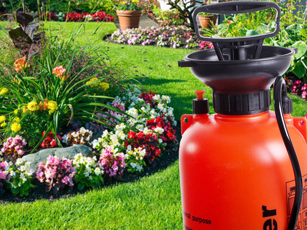Pressure sprayer garden hand sprayer long lance 8l belt