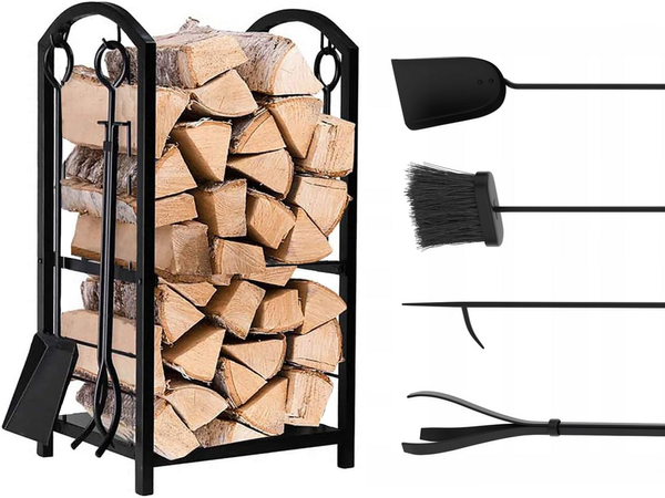 Support pour bois de chauffage accessoires pour bois de chauffage accessoires balai de poker
