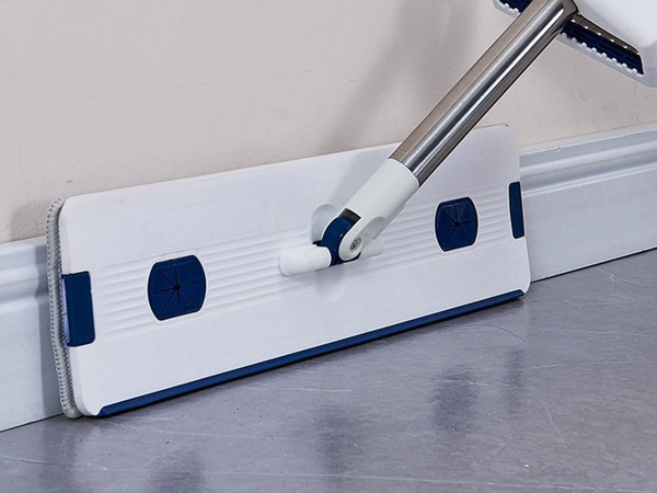 Plokščias mikropluošto šluota su grandyklu, sulankstomas kibiras, nesulankstomas grindims