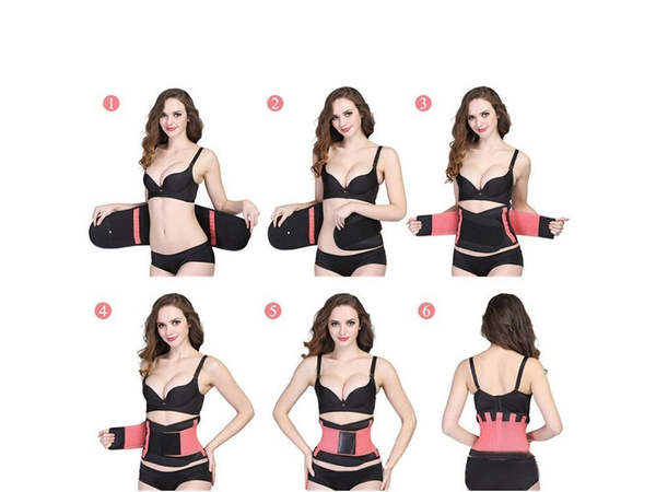 Neoprene fitness belt slimming hot corset