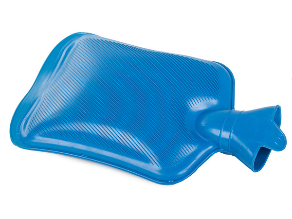 Thermo-warmer in a cover rubber abdomen warmer with soft insert