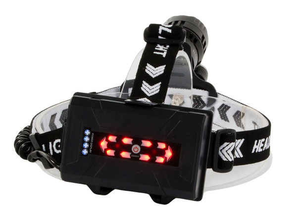 Bailong vadovaujamas priekinis žibintas xhp160 powerbank priartinimas