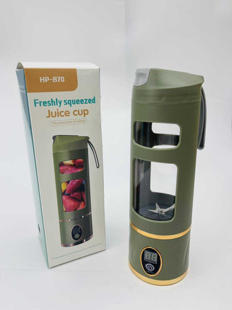 Portable blender cup electric mixer usb 8 blades smoothie