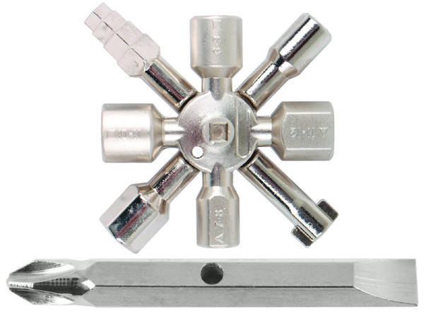 Universal electric cabinet spanner 10in1