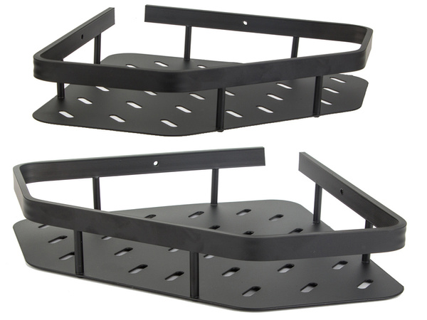 Bathroom corner shelf for shower loft pendants