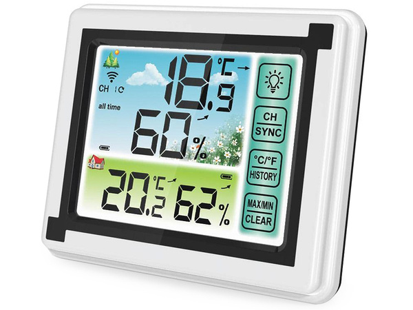 Wireless weather station hygrometer