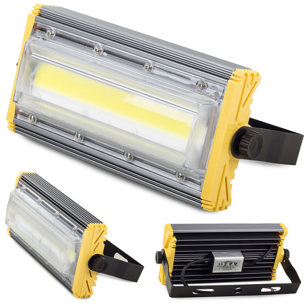 Halogén lámpa reflektor led cob 50w lineáris 5000