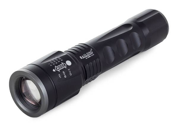 Bailong taktikai led zseblámpa cree zoom xm-l3 u3