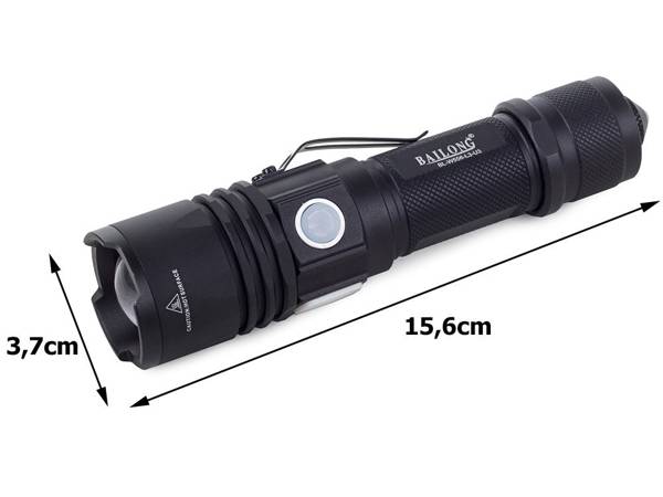 Taktikai bailong cree led xm-l3-u3 usb zseblámpa