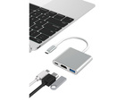 Adapter 3in1 hub usb-c usb 3.0 hdmi 4k adapter