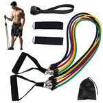 Edzés gumik készlet 5 ellenállás edzés szalagok fitness expander