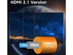 Hdmi 2.1 videókábel ultra nagy sebességű 8k 60hz 4k 120hz hq gold 1.5m