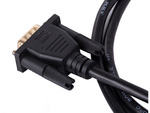 Kábel vga - hdmi 1.3m arany full hd csatlakozók d-sub kábellel