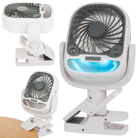 Galda ventilators stāvēt stick gaisa mitrinātājs usb rgb 2in1