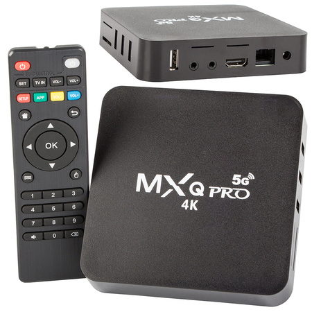 Smart tv box android 4k multivides atskaņotājs