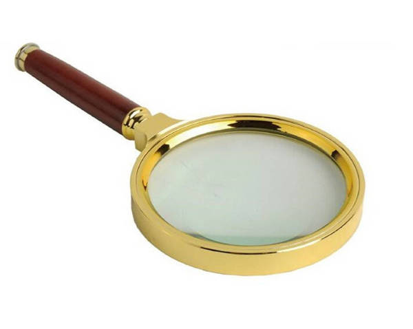 Classic handler 60 mm golden glass elegant