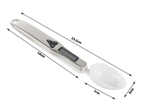 Elektroniskās kuģines svars lcd digital precise handle 500g