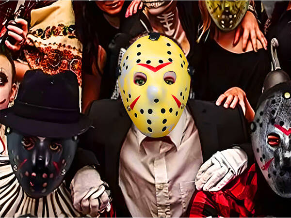 Halovīna maska jason friday 13 friday hokejists šausmu pārģērbšanās kostīms