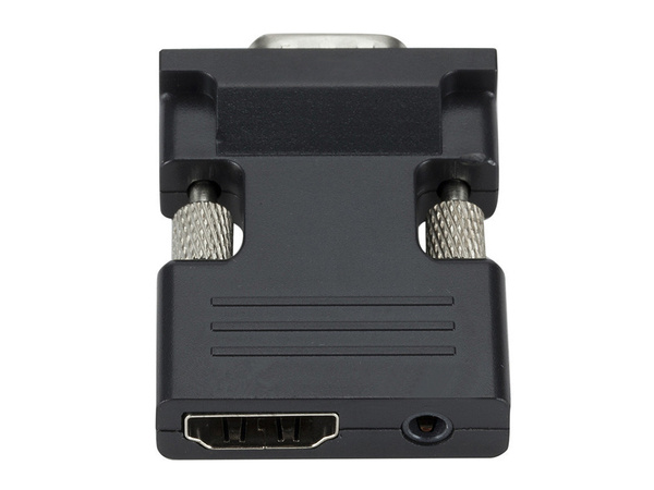 Pārveidotājs adapteris no hdmi uz vga d-sub audio