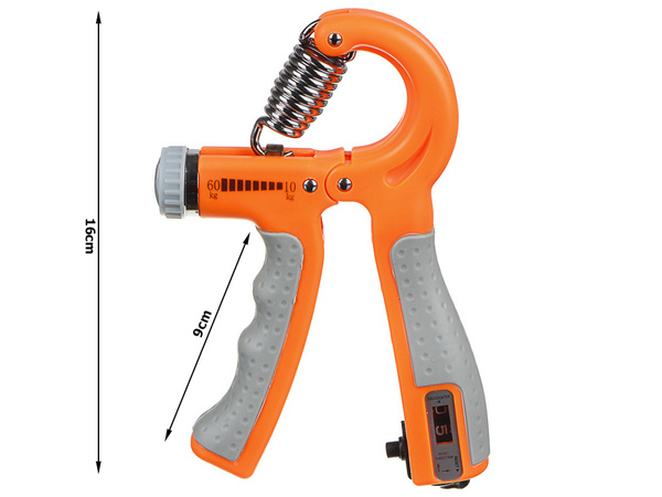 Roku vingrinātājs ar regulējamu 10-60 kg gripperu