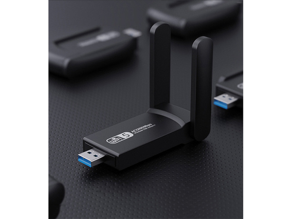 Wi-fi tīkla adapter usb 3.0 1300mbps dual