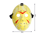 Halovīna maska jason friday 13 friday hokejists šausmu pārģērbšanās kostīms