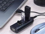 Usb koncentrators 4 portu sadalītājs usb 2.0 sadalītājs