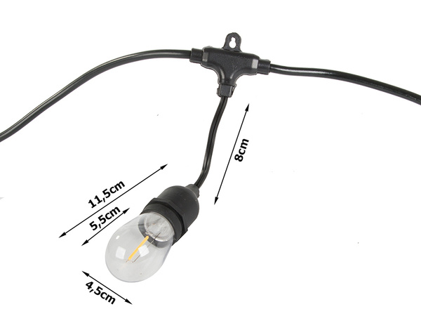 Garden girl brand 10 led e27 10 m