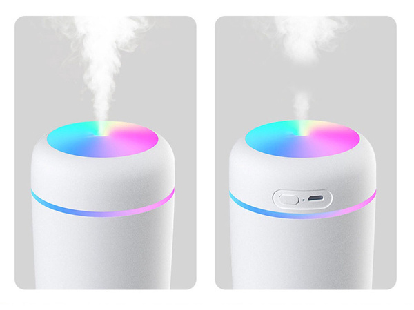 Mini oro drėkintuvas oro difuzorius aromaterapijos rūkas usb rgb